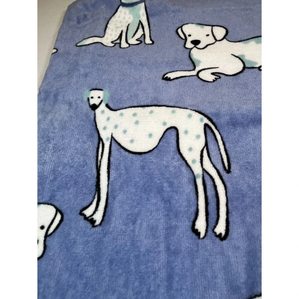 Artisan de Luxe Dog Print Towel 3 Piece Set Bath Hand Washcloth 100% Cotton New